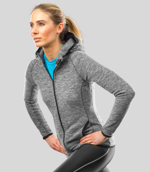 Spiro | Women's Microfleece Hoodie - Prime Apparel