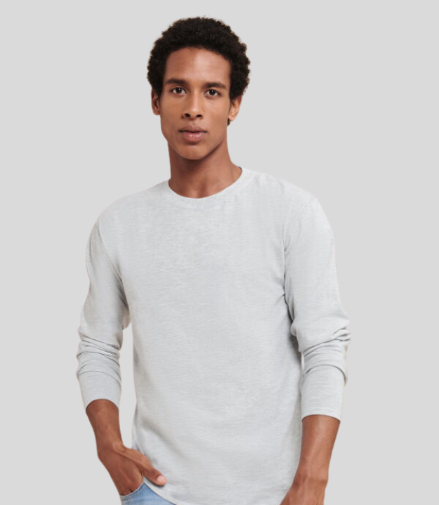 Fruit of the Loom Mens Iconic 195 Premium LS T Fruit of the Loom