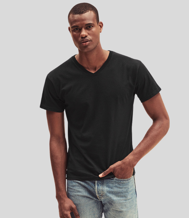 Fruit of the Loom Mens Original V Neck T Fruit of the Loom