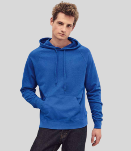 Fruit of the Loom Lightweight Hooded Sweatshirt | Multicolor | Small - 2XL - Prime Apparel