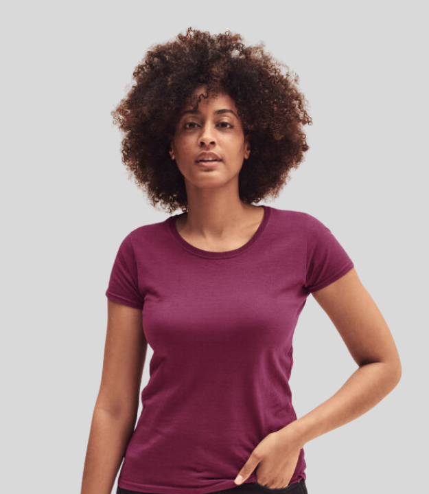 Fruit of the Loom Ladies Original T-Shirt | Multicolor | XS - 2XL - Prime Apparel