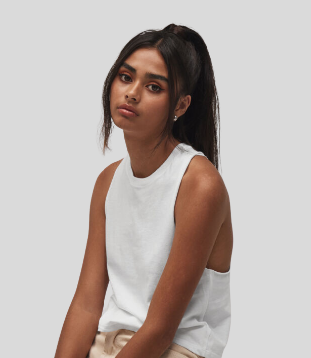 Bella Canvas | Womens Racerback Cropped Tank B&C