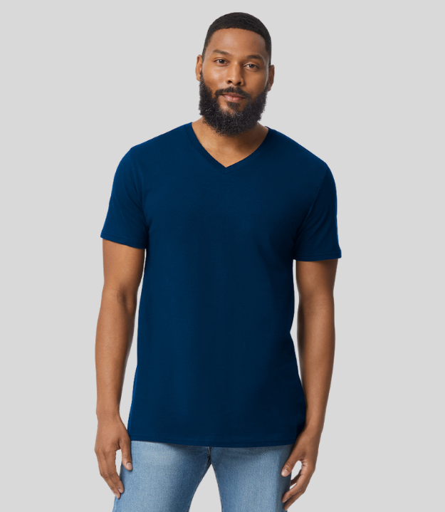 Gildan Softstyle Adult V-Neck T-Shirt - Prime Apparel