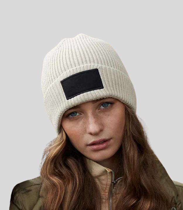 Beechfield Fashion Patch Beanie | Multicolor | One Size