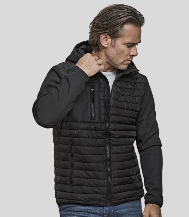 Tee Jays | Mens Hooded Crossover Jkt Tee Jays