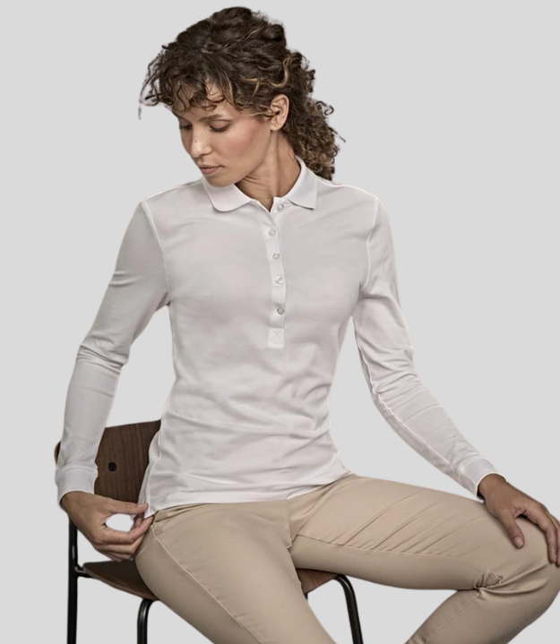Tee Jays | Ladies Luxury L/S Stretch Polo Tee Jays
