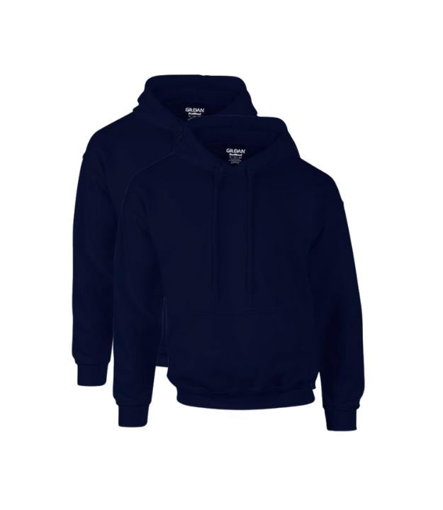 Gildan Dry-Blend Adult Hooded Sweatshirt Pack of 2 Casual Clothing Menswear GILDAN (7184176719711028997)