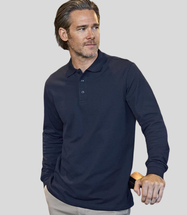 Tee Jays | Mens Luxury L/S Stretch Polo Tee Jays
