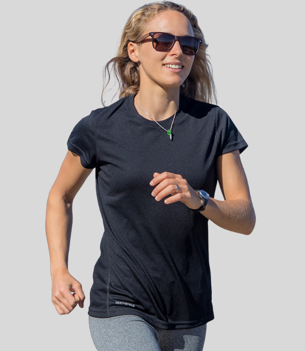 Spiro | Ladies' Quick Dry Short Sleeve T-Shirt - Prime Apparel