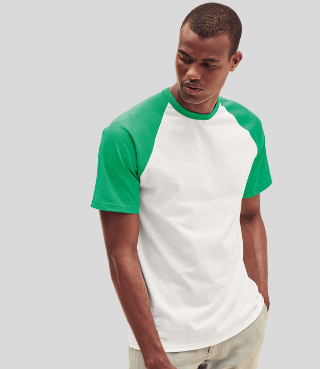 Fruit of the Loom Mens Valueweight SS Baseball T Fruit of the Loom