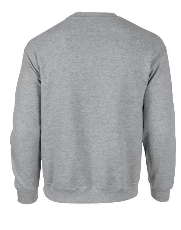 Gildan DryBlend Adult Crewneck Sweatshirt | Sports Grey | Pack of 2 Long Sleeve Casual Classic Menswear Outfit Plain GILDAN (7184176719711028997)