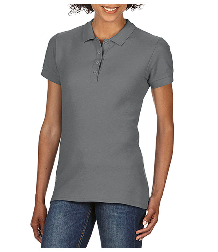 Gildan S/style Ladies Double Pique Polo - Prime Apparel