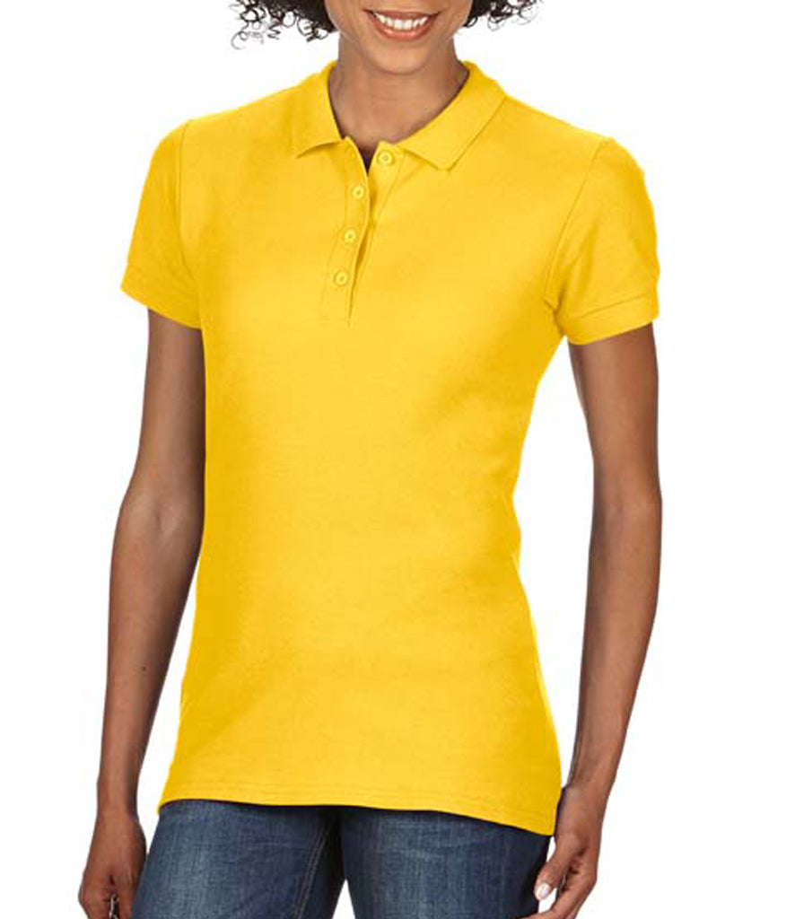 Gildan S/style Ladies Double Pique Polo - Prime Apparel