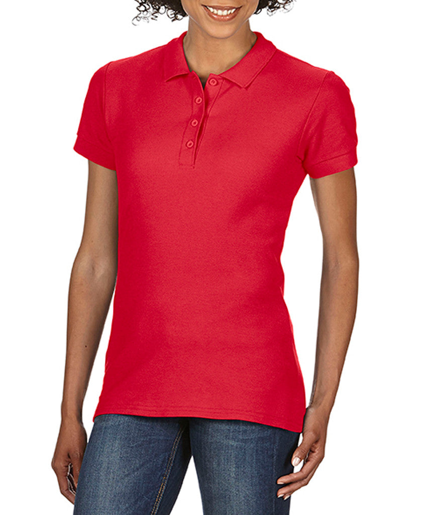 Gildan S/style Ladies Double Pique Polo - Prime Apparel
