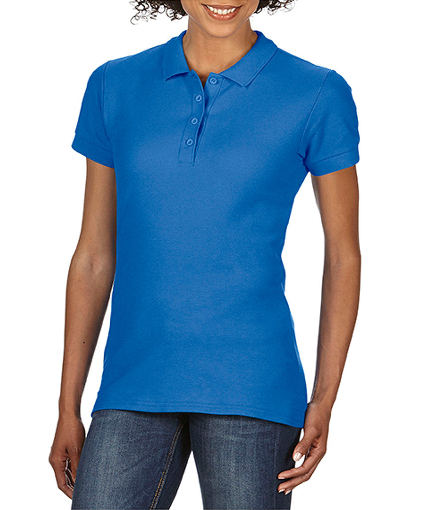 Gildan S/style Ladies Double Pique Polo - Prime Apparel