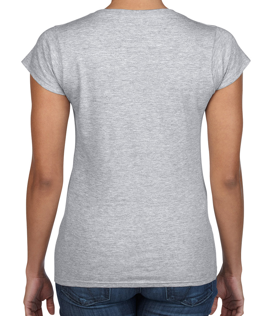 Gildan Softstyle Ladies V-Neck T-Shirt - Prime Apparel