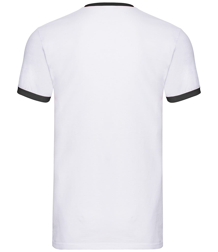 Fruit of the Loom Mens Valueweight Ringer T Fruit of the Loom