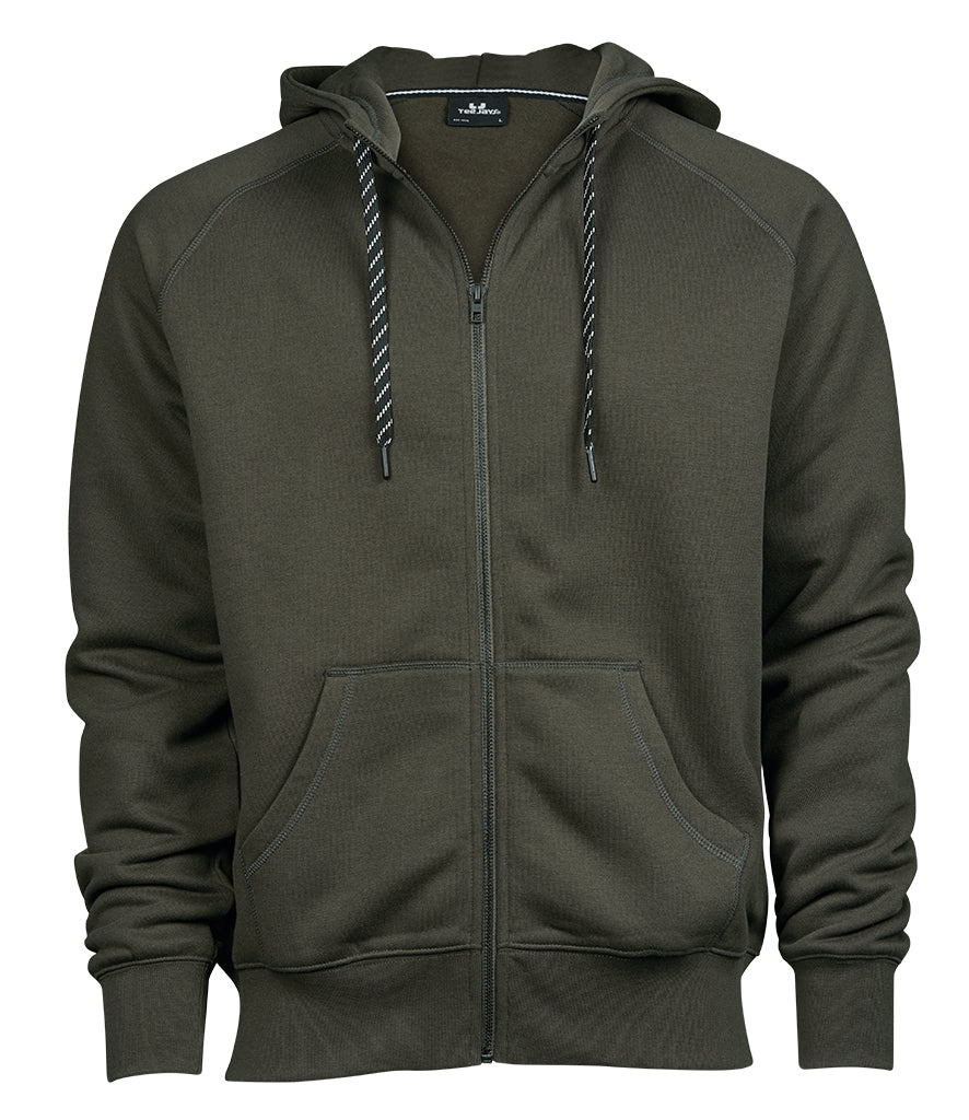 Tee Jays | Mens Fashion Full Zip Hood Tee Jays