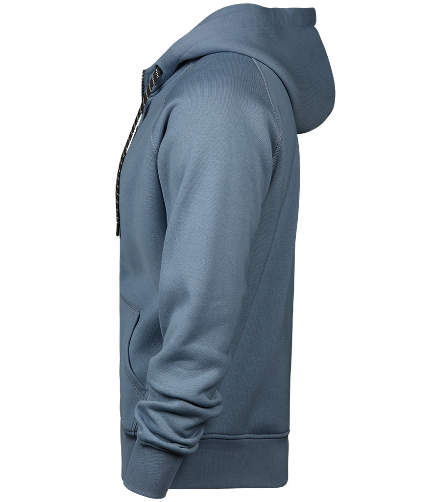 Tee Jays | Mens Fashion Full Zip Hood Tee Jays