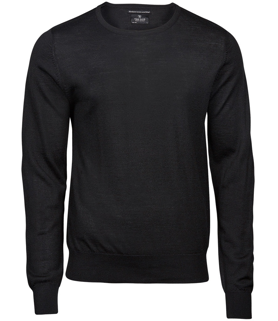 Tee Jays | Mens Crew Neck Knitted Sweater