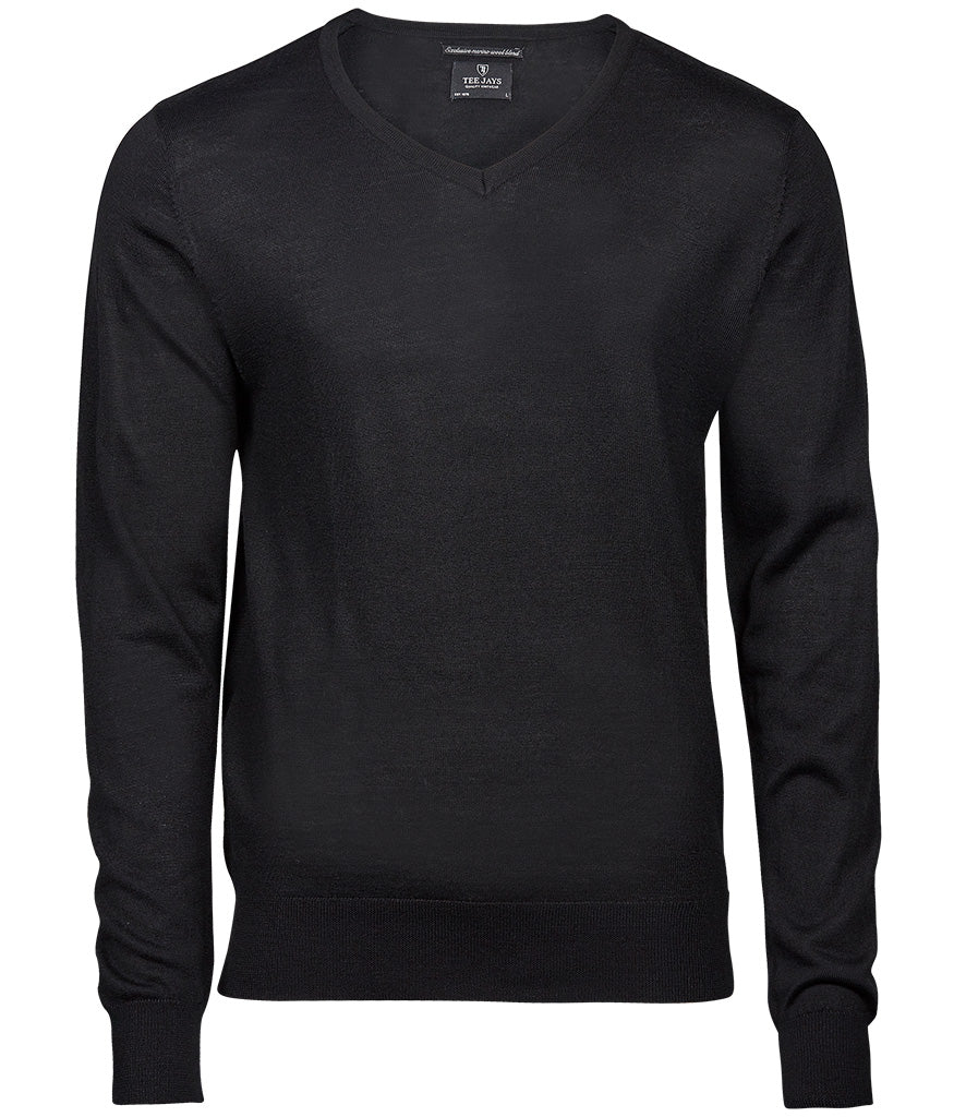 Tee Jays | Mens V Neck Knitted Sweater