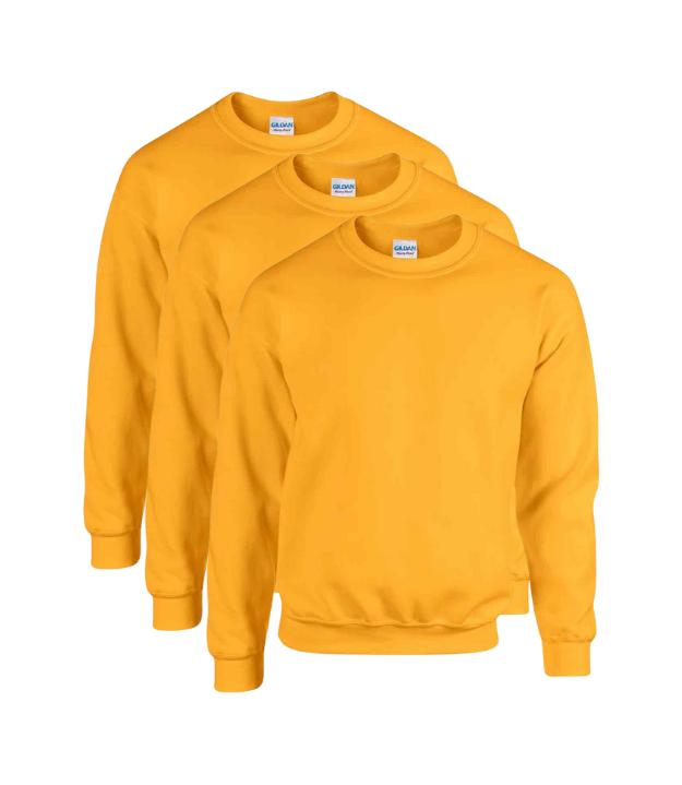 Gildan Heavy Blend Adult Crewneck Sweatshirt Pack of 2 Casual Long Sleeve Classic Menswear Plain GILDAN (7184176719711028997)