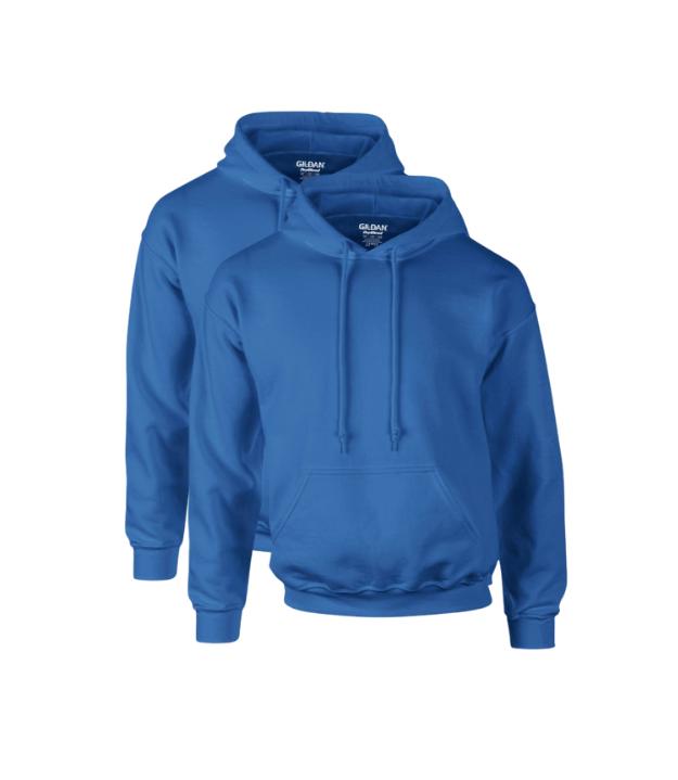 Gildan Dry-Blend Adult Hooded Sweatshirt Pack of 2 Casual Long Sleeve Clothing Menswear GILDAN (7184176719711028997)