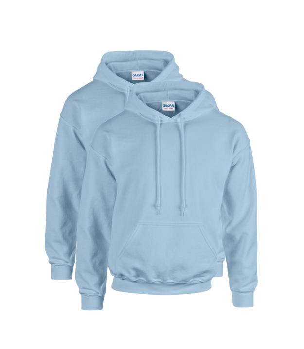 Gildan Heavy Blend Youth Hooded Sweatshirt Pack of 2 Menswear Plain GILDAN (7184176719711028997)