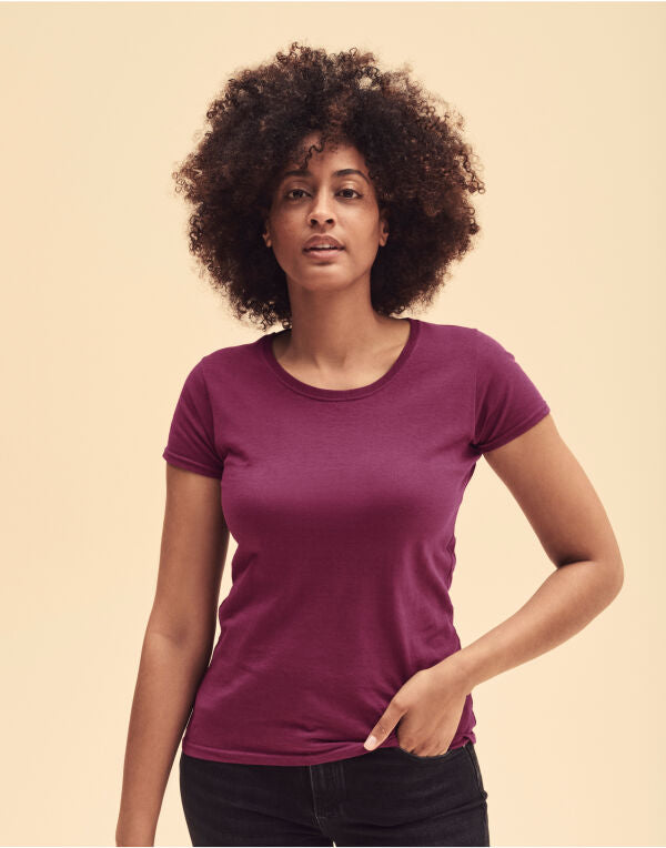 Fruit of the Loom Ladies Original T-Shirt | Multicolor | XS - 2XL - Prime Apparel