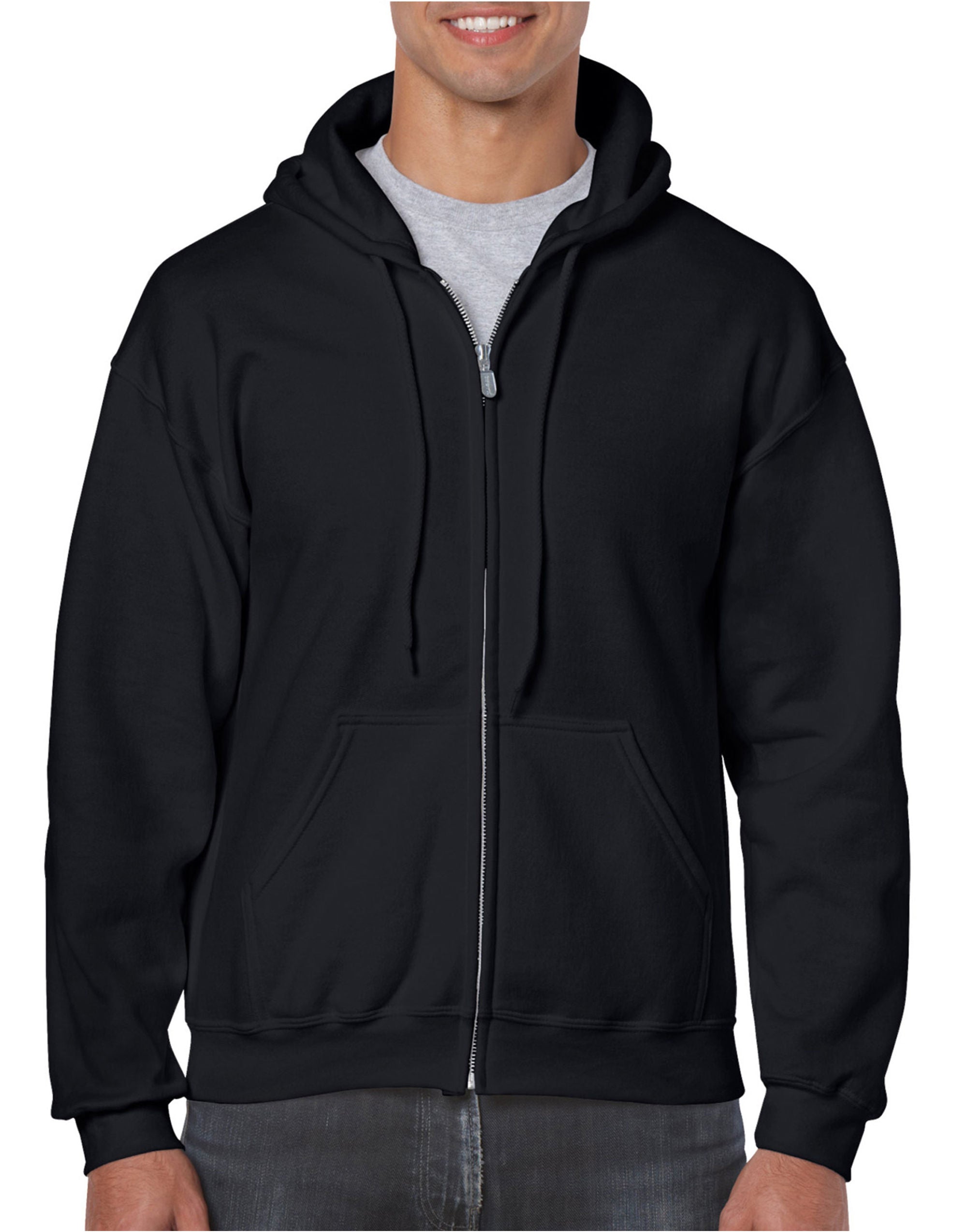 Gildan Heavy Blend Adult Zip Hood Sweat Hoodie GILDAN (7184176719711028997)
