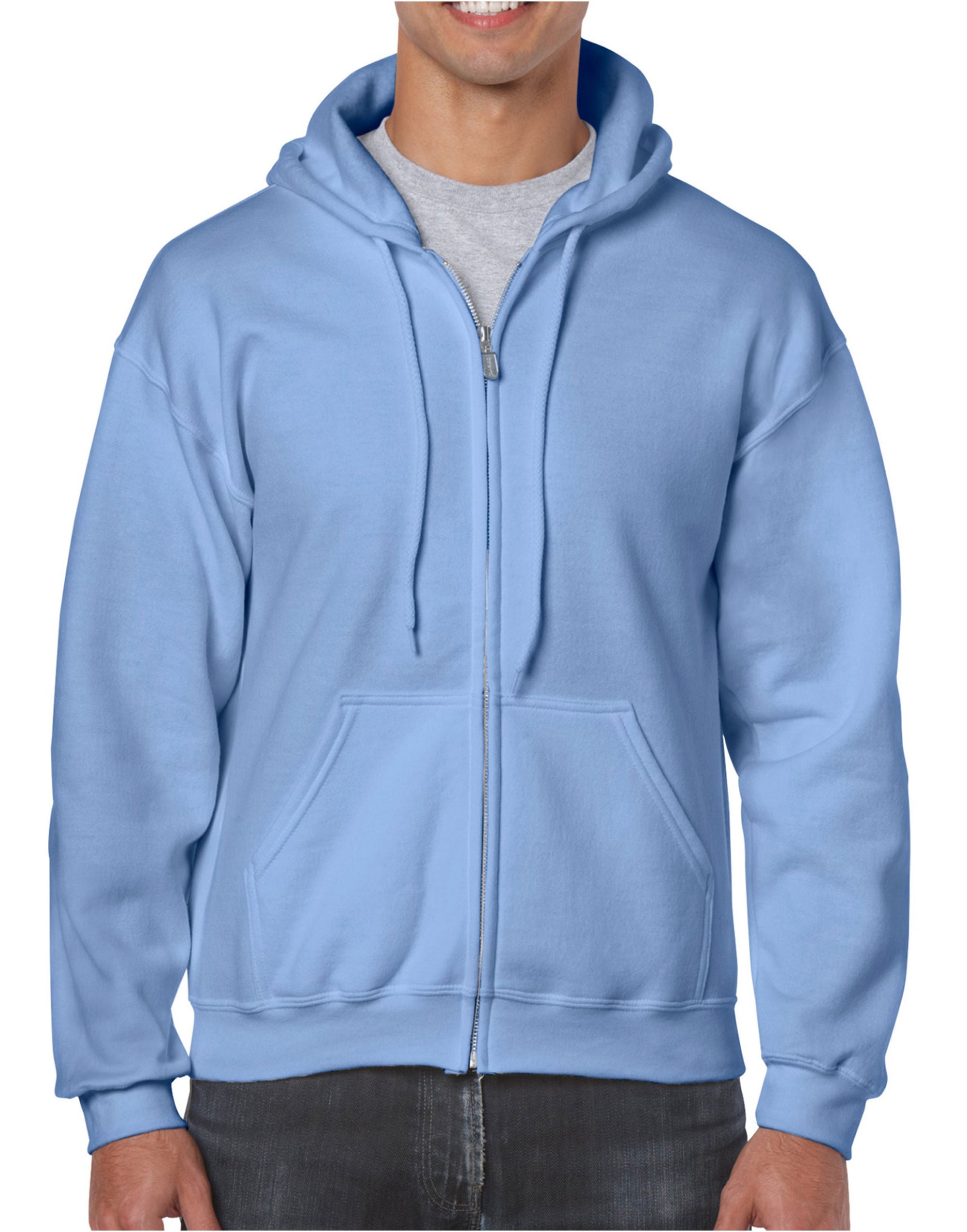 Gildan Heavy Blend Adult Zip Hood Sweat Hoodie GILDAN (7184176719711028997)