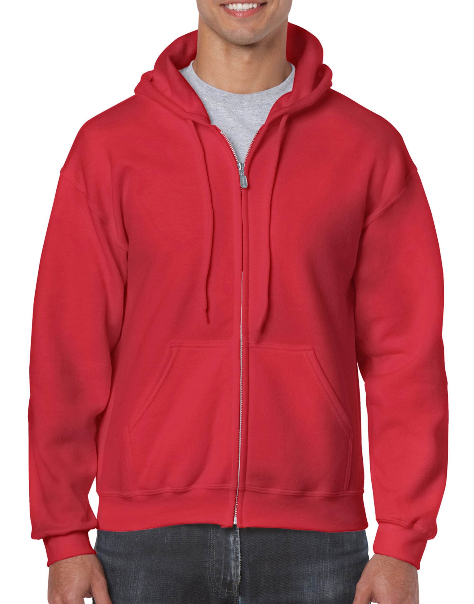 Gildan Heavy Blend Adult Zip Hood Sweat Hoodie GILDAN (7184176719711028997)