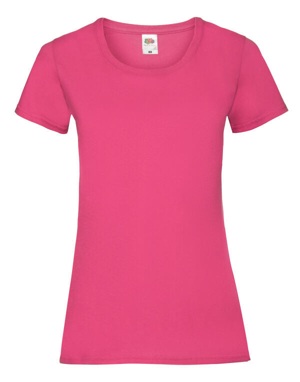 Fruit of the Loom Ladies Valueweight T-Shirt | Multicolor | XS - 2XL - Prime Apparel
