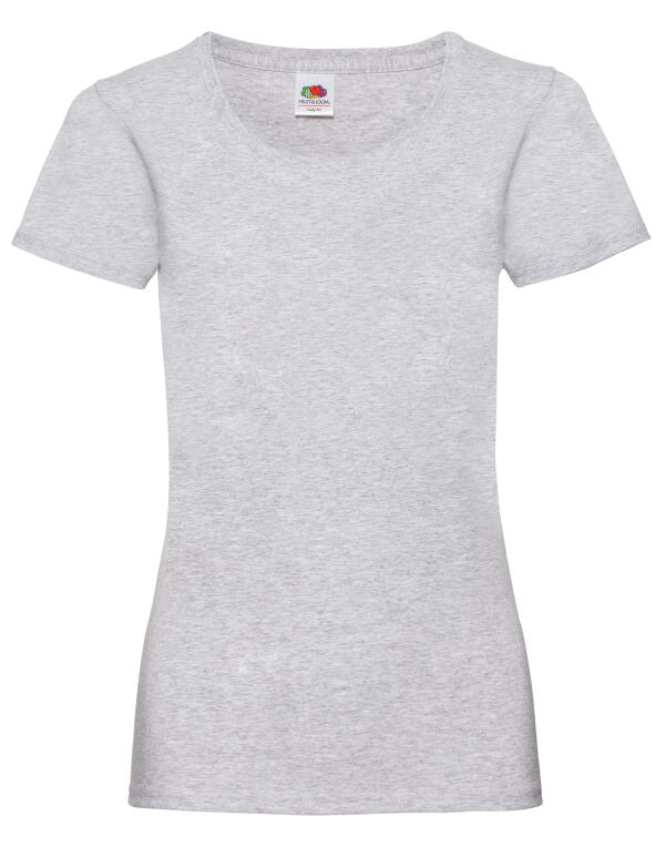 Fruit of the Loom Ladies Valueweight T-Shirt | Multicolor | XS - 2XL - Prime Apparel