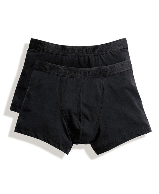 Fruit of the Loom Mens Classic Shorty (2 Pack)