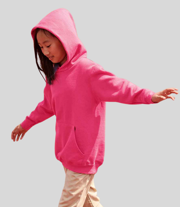 Fruit of the Loom Kids Classic Hooded Sweatshirt | Multicolor | For 5 - 15 Years Kids - Prime Apparel