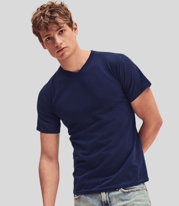 Fruit of the Loom Mens Valueweight V-Neck T Fruit of the Loom