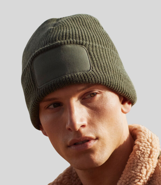 Beechfield Thinsulate™ Patch Beanie | Multicolor | One Size - Prime Apparel