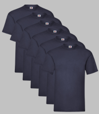 Fruit Of The Loom Valueweight Confezione Da 3 T-Shirt Unisex - Taglie Dalla S Alla 5XL | Nuove Senza Etichette Pack Magliette Economiche - Foto 5