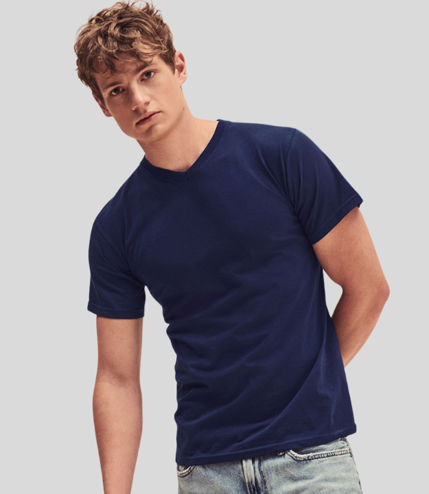 Fruit of the Loom Mens Iconic 150 V-Neck T Fruit of the Loom