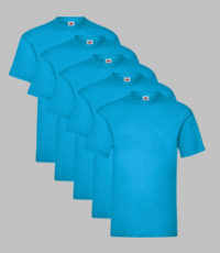 Fruit of the Loom Original T-shirt | Pack Of 5 | S-3XL Fruit of the Loom