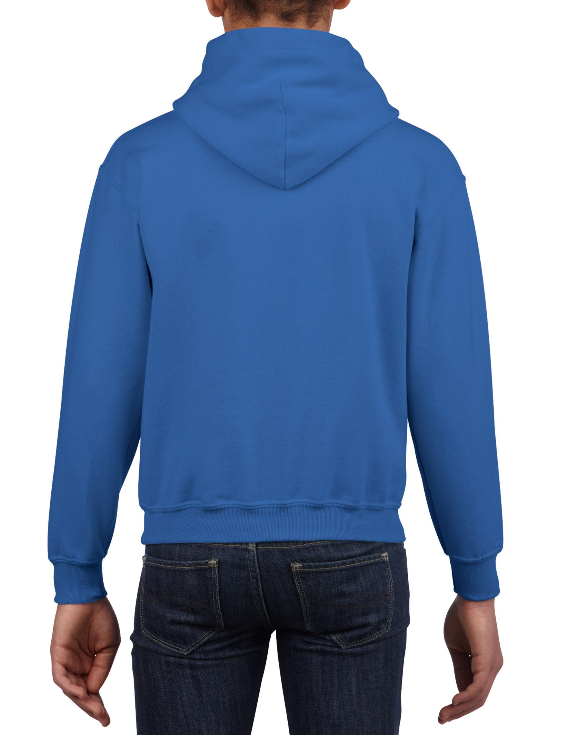 Gildan Heavy Blend Youth Hooded Sweatshirt, Multicolor, Pack of 3 Casual Classic GILDAN (7184176719711028997)