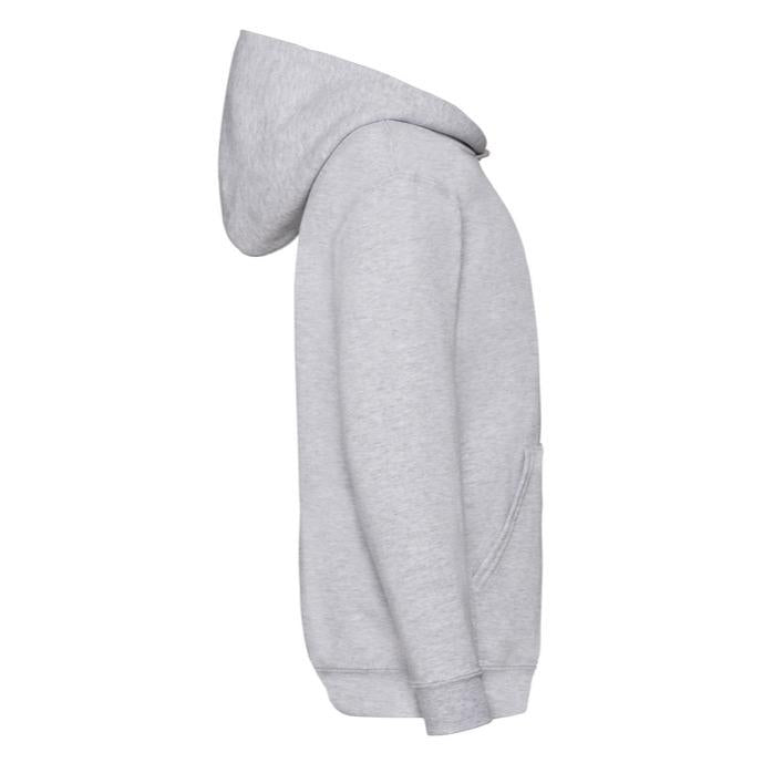Fruit of the Loom Kids Classic Hooded Sweat | Heather Grey | Pack of 3 FRUIT OF THE LOOM (7279887302174803718)