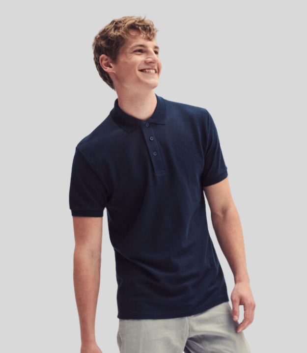 Fruit of the Loom Heavy Poly/Cotton Piqué Polo Shirt | Multicolor | S - 3XL - Prime Apparel