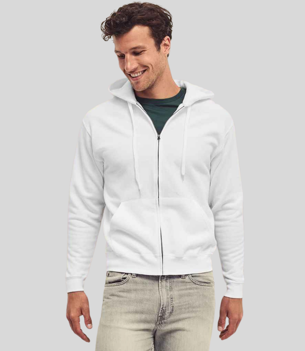 Fruit of the Loom Classic Zip Hooded Sweatshirt | Multicolor | S - 5XL - Prime Apparel