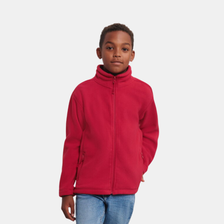 Russell Kids Full Zip Outdoor Fleece Russell