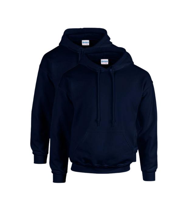 Gildan Heavy Blend Youth Hooded Sweatshirt Pack of 2 Plain Pullover Stylish GILDAN (7184176719711028997)