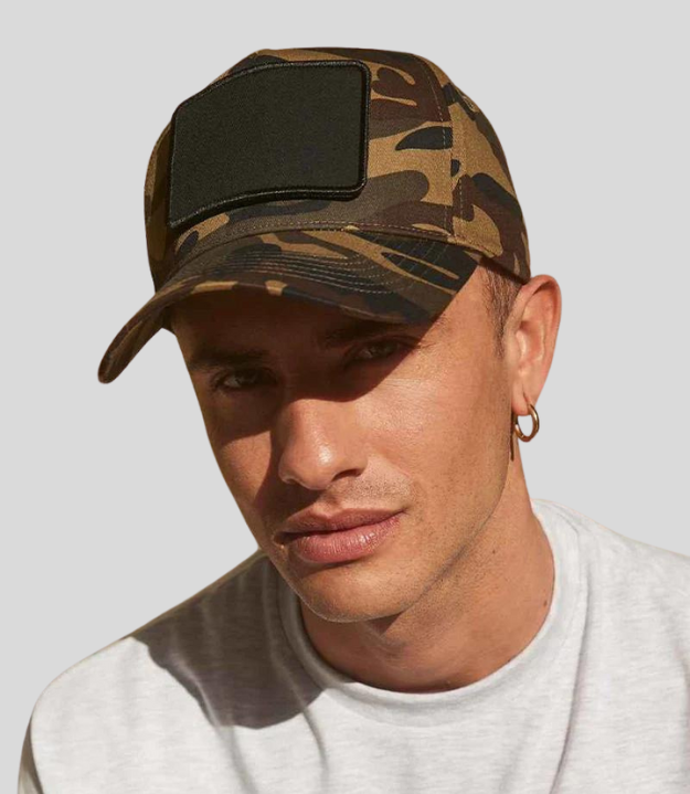 Beechfield Removable Patch 5 Panel Cap | Multicolor | One Size Beechfield