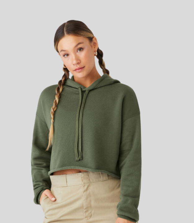 Bella Canvas | Cropped Fleece Hoody B&C