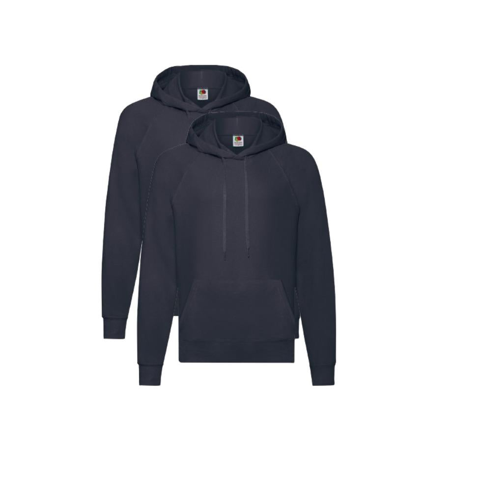 Fruit of the Loom Men's Premium Hooded Sweat Pack of 2 Casual Plain Pullover FRUIT OF THE LOOM (7279887302174803718)
